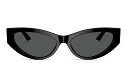 VERSACE Medusa Cat-Eye Sunglasses in Black – Product Photo 1