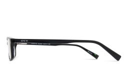EYE'M Rectangle Eyeglasses in Black – Product Photo 3