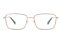 EYE'M Rectangle Eyeglasses in Gold – Product Photo 1