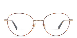 Shop EYE'M Round Eyeglasses in Gold online.