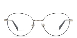 تسوق نظارات طبية دائرية EYE'M بلون فضي أونلاين.