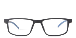 تسوق نظارات طبية كليب أون بإطار مستطيل EYE'M بلون أسود مطفي أونلاين.