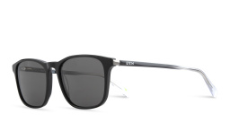EYE'M Square Sunglasses in Black – Product Photo 2