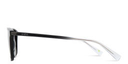 EYE'M Square Sunglasses in Black – Product Photo 3