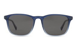 EYE'M Square Sunglasses in Blue – Product Photo 1