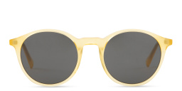 EYE'M Round Sunglasses in Yellow – Product Photo 1