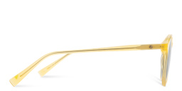 Shop EYE'M Round Sunglasses in Yellow online.