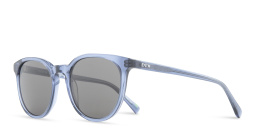 Shop EYE'M Round Sunglasses in Blue online.