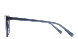 Shop EYE'M Round Sunglasses in Blue online.