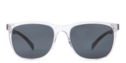 نظارات شمسية مربّعة للجنسين من EYE'M بلون شفاف - صورة المنتج 1