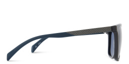 Shop EYE'M Unisex Square Sunglasses in Grey online.