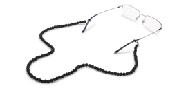 Shop The RICCI DISTRICT Lava Stone Unisex Glasses Chain online.