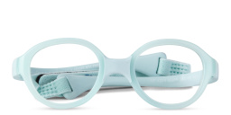 Shop Mira Flex Kids Oval Eyeglasses in Blue online.