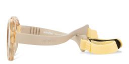 Shop Mira Flex Kids Oval Eyeglasses in Brown online.