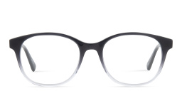 EYE'M Round Eyeglasses in Gradient Black – Product Photo 1