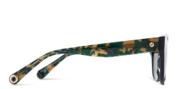 Shop EYE'M Square Sunglasses in Blue online.