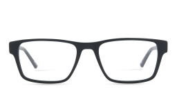 EYE'M Square Eyeglasses in Black – Product Photo 1