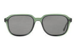 EYE'M Square Sunglasses in Green – Product Photo 1