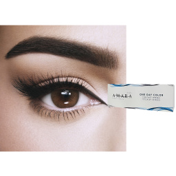 Amara 1-Day Color Contact Lenses - Toffee – Product Photo 1