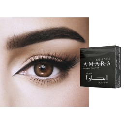 Shop Amara Monthly Color Contact Lenses - Almond online.