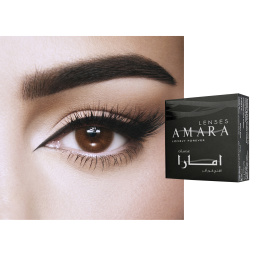Shop Amara Monthly Color Contact Lenses - Biscuit online.