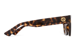 GUCCI GG Logo Cat-Eye Sunglasses in Havana – Product Photo 3