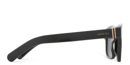 Shop GUCCI Web Square Sunglasses in Green online.