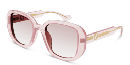 GUCCI La Piscine Square Sunglasses in Pink – Product Photo 2