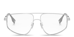 Shop FENDI Travel Wide Pilot Eyeglasses in Silver online.