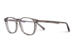 Shop TOM FORD T Logo Square Eyeglasses in Grey online.