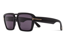 Shop TOM FORD Redford TR Pilot Sunglasses in Black online.