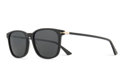 MONTBLANC Nib Square Sunglasses in Black – Product Photo 2