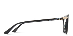 Shop MONTBLANC Nib Round Eyeglasses in Black online.