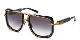 Shop BALMAIN Soldier Unisex Aviator Sunglasses in Black online.