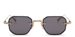 تسوق نظارات شمسية جونو تو غير منتظمة بدون إطار للجنسين آكوني بلون ذهبي أونلاين.