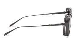 نظارات شمسية تيروس طراز أفياتور للجنسين من آكوني بلون أسود - صورة المنتج 3