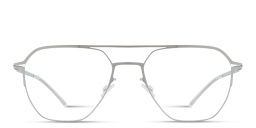 Shop MYKITA Imba Unisex Aviator Eyeglasses in Silver online.