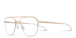 Shop MYKITA Imba Unisex Aviator Eyeglasses in Gold online.