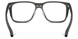 Oakley Hip Tone Square Eyeglasses in Grey – Product Photo 4
