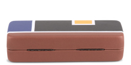 MO Cases Unisex Leather Glasses Travel Case – Product Photo 2