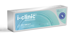 Shop i-clinic ADVANCED Clear Contact Lenses - Pack of 30 online.