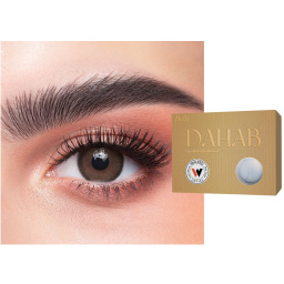 Shop DAHAB 1-Day Color Contact Lenses - Cappuccino online.