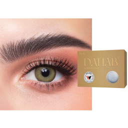 DAHAB 1-Day Color Contact Lenses - Olive – Product Photo 1