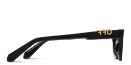 OFF WHITE Sparks Unisex Cat-Eye Sunglasses in Black – Product Photo 3
