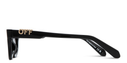 OFF WHITE Sparks Unisex Cat-Eye Sunglasses in Black – Product Photo 4