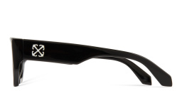 Shop OFF WHITE Vancouver Unisex Square Sunglasses in Black online.