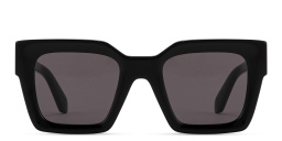 Shop OFF WHITE Jackson Unisex Square Sunglasses in Black online.