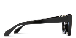 Shop OFF WHITE Hampton Unisex Square Sunglasses in Black online.