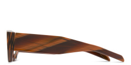 Shop THIERRY LASRY Mastermindy Unisex Oval Sunglasses in Orange online.