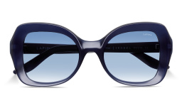 Shop LAPIMA Isabel Square Sunglasses in Blue online.